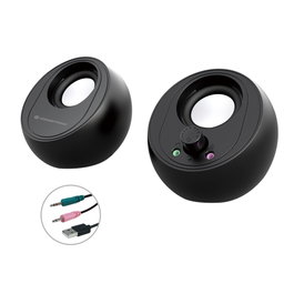 Conceptronic BJORN01B Altavoces 2.0 Bluetooth 10W Negro