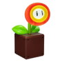 Super Mario Lámpara Fire Flower