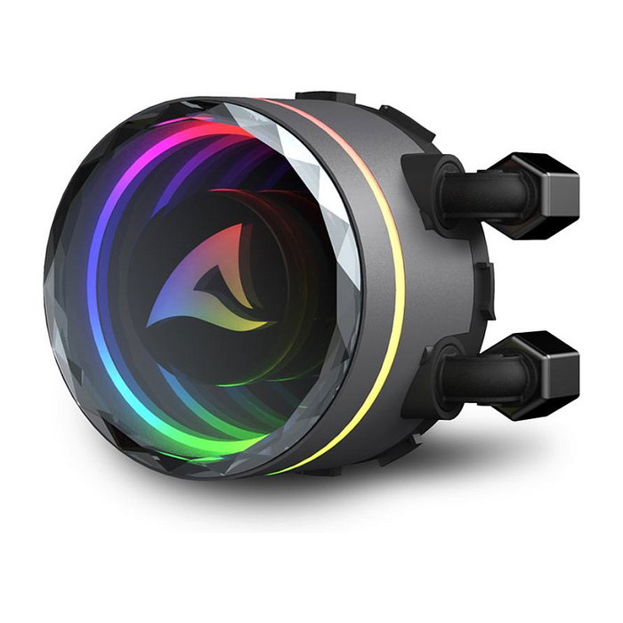 Sharkoon S80 RGB Kit Refrigeración Líquida AIO 240mm CPU con 2 Ventiladores 120mm, Negro, Compatible Intel y AMD Sharkoon S80 RGB Kit Refrigeración Líquida AIO 240mm CPU con 2 Ventiladores 120mm, Negro, Compatible Intel y AMD