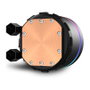 Sharkoon S80 RGB Kit Refrigeración Líquida AIO 240mm CPU con 2 Ventiladores 120mm, Negro, Compatible Intel y AMD