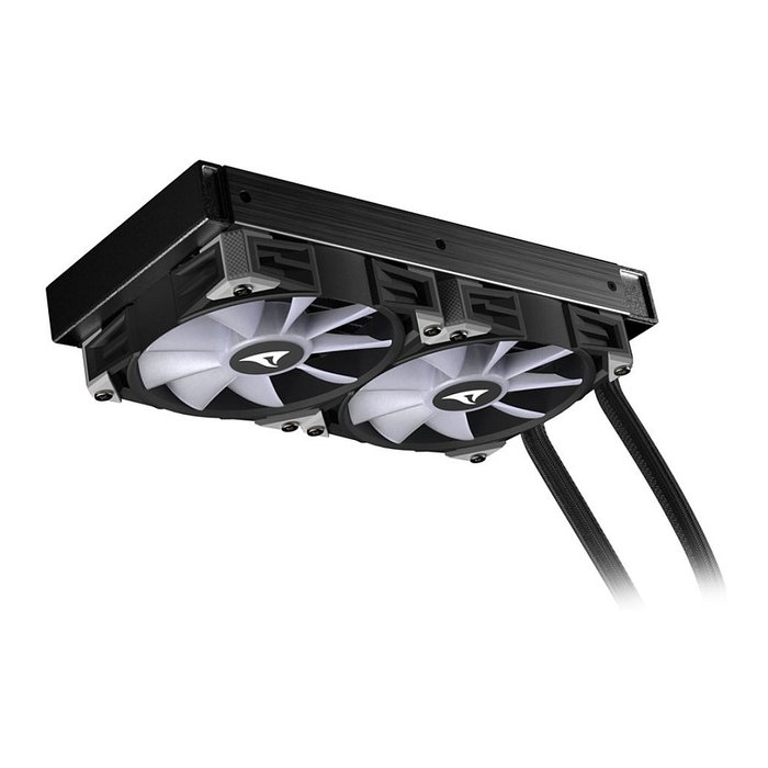 Sharkoon S80 RGB Kit Refrigeración Líquida AIO 240mm CPU con 2 Ventiladores 120mm, Negro, Compatible Intel y AMD Sharkoon S80 RGB Kit Refrigeración Líquida AIO 240mm CPU con 2 Ventiladores 120mm, Negro, Compatible Intel y AMD