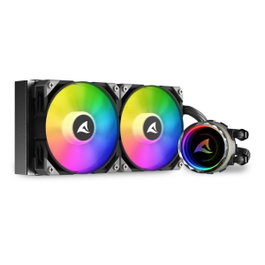Sharkoon S80 RGB Refrigeración Líquida AIO 240mm Negro