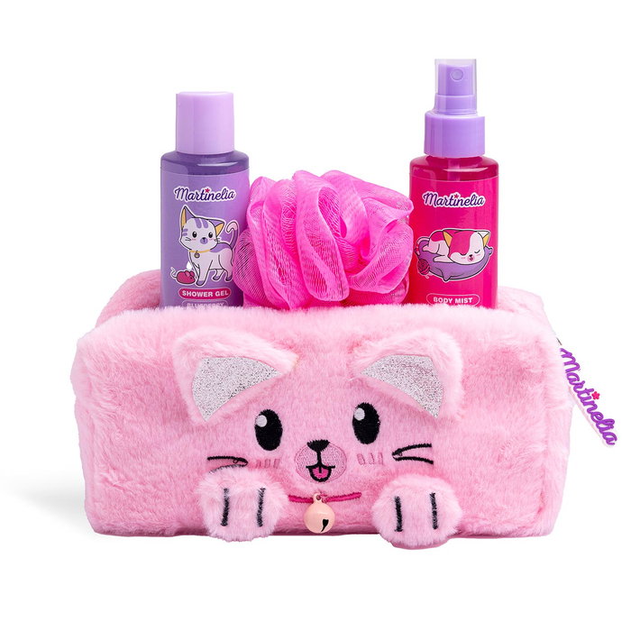 Martinelia Pack De Baño Con Neceser Lulu & Duky - Gel, Body Mist y Esponja, +3 Años