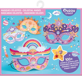 AUZOU EDITIONS, Máscaras celestes. Estuche de artista - Carly Watts