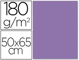 Liderpapel Cartulina Púrpura 50 x 65 cm 180 g, 25 hojas