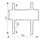 Marca por definir Soporte de pared para TV OMB-06165 hasta 52 pulgadas Negro
