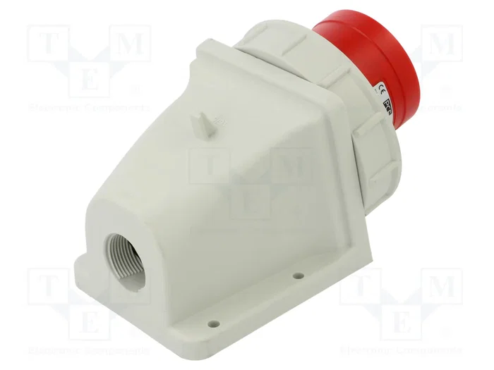 PCE Conector de alimentación AC trifásico 32A 400V 4P 6H