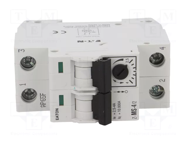 EATON ELECTRIC Interruptor motorizado Z-MS-4.0/2 1,5kW 220÷440VAC EATON ELECTRIC Interruptor motorizado Z-MS-4.0/2 1,5kW 220÷440VAC