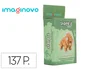 Imaginovo Juego de mini bloques de construcción Shape It dinosaurio naranja 137 piezas