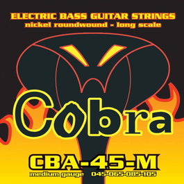 String Set Electric Bass, Nickelplated Medium, 045