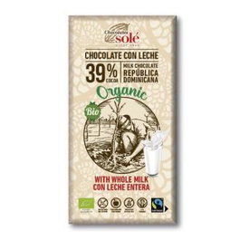 CHOCOLATES SOLE Chocolate Con Leche 100Gr Eco