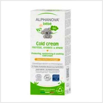 ALPHANOVA Crema Calmante Bebé Bio 50ml, Hidratante para Piel Seca y Dañada, Sin Perfume ALPHANOVA Crema Calmante Bebé Bio 50ml, Hidratante para Piel Seca y Dañada, Sin Perfume
