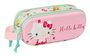 Safta Portatodo Doble 3D Hello Kitty 21x8x6 cm