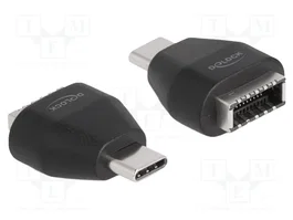 DeLOCK Adaptador USB Type-C a USB 3.2 clave A negro 10 Gbps
