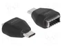 DeLOCK Adaptador USB Type-C a USB 3.2 clave A negro 10 Gbps