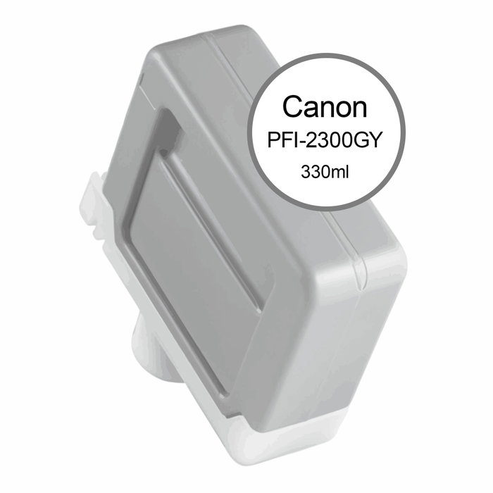 Canon PFI-2300 GY Cartucho de Tinta Gris 330 ml Canon PFI-2300 GY Cartucho de Tinta Gris 330 ml