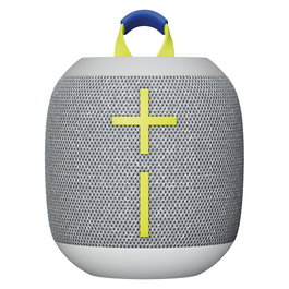 Ultimate Ears Altavoz Bluetooth WONDERBOOM 4, Inalámbrico Portátil, 87 dB, 14h Batería, USB-C, Color Gris Amarillo Joyous Bright