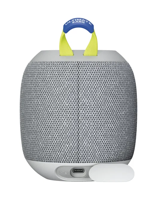 Ultimate Ears WONDERBOOM 4 Altavoz Portátil Bluetooth, 14h Autonomía, IP67, Resistente al Agua, Gris/Amarillo, EMEA28-935
