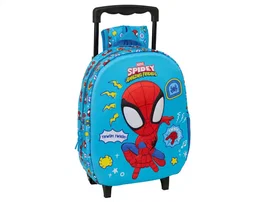Safta Mochila con Ruedas 3D Spidey 120x210x20 mm