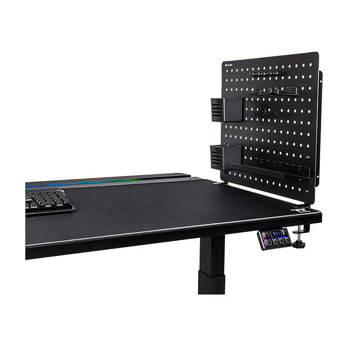 Thermaltake GEA-GDP-DPLBLK-01 Pegboard Gaming Desk Grande Negro Acero 10kg 520x105x575mm