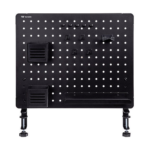 Thermaltake GEA-GDP-DPLBLK-01 Pegboard Gaming Desk Grande Negro Acero 10kg 520x105x575mm