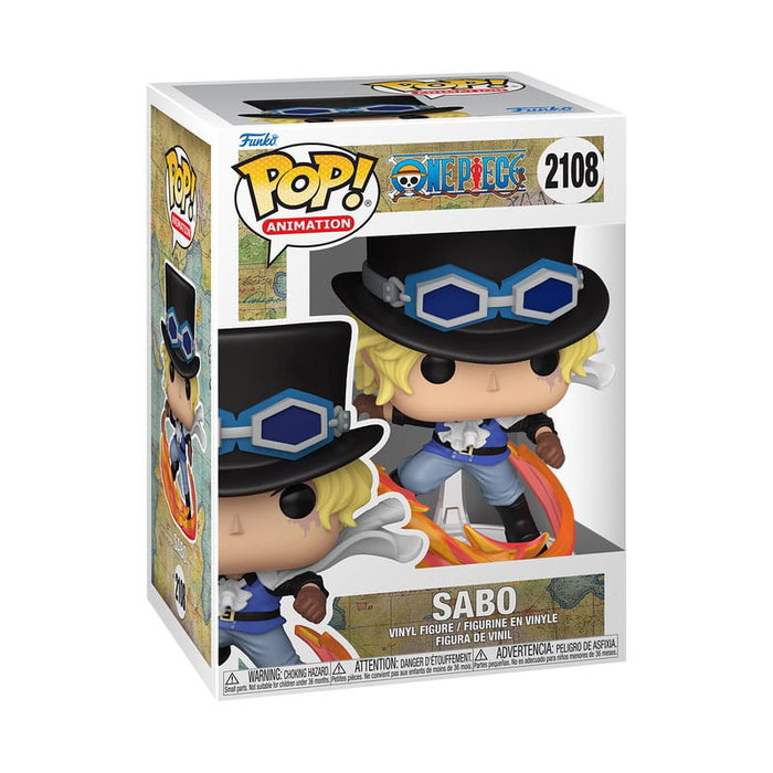 Funko Figura POP! Animation One Piece Sabo Attacking with Pipe