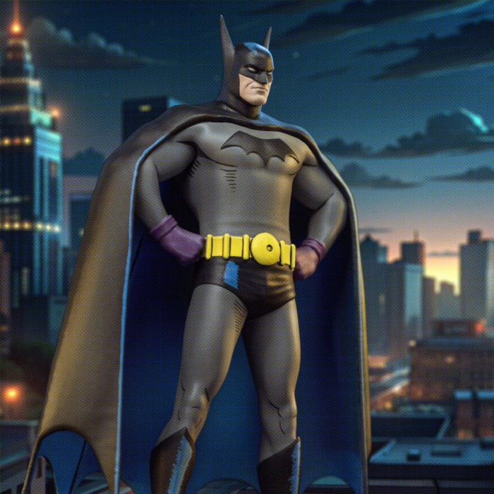 DC Comics Estatua 1/10 Art Scale Batman Detective 85th Anniversary 26 cm