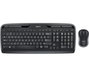 Logitech MK330 Combo Inalámbrico Teclado y Ratón, 11 Teclas Multimedia y 4 Teclas F Programables, Conectividad 2.4 GHz, Diseño Resistente a Salpicaduras, Para Derechos e Izquierdos