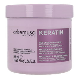 Arkemusa Mascarilla Regeneradora con Keratina 500ml para Cabello Dañado