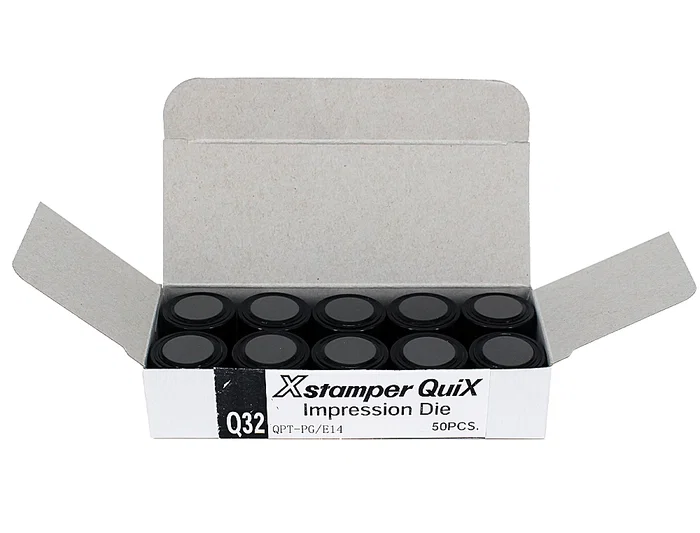 X'stamper Almohadilla para Sello Q-34 Consumible Máquina Sellos 10x30x30 mm