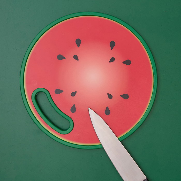 Cook Concept Tabla Cortar Sandia/Limón Diámetro 30 cm