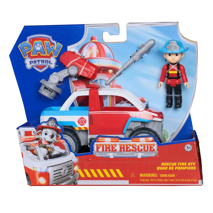 Spin Master Vehículo Fire Rescue Ryder 6073897 Paw Patrol