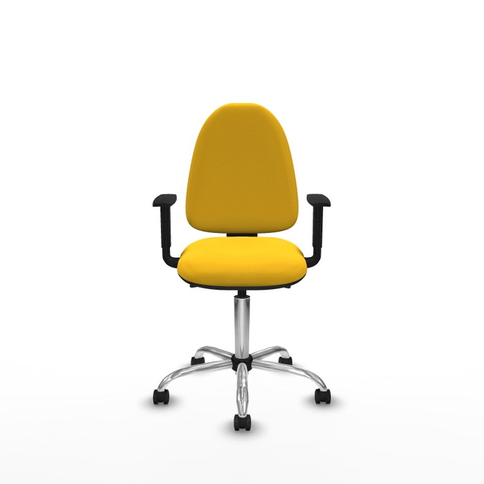 PIQUERAS Y CRESPO Silla de oficina Aýna Amarillo con Mecanismo Asincro PIQUERAS Y CRESPO Silla de oficina Aýna Amarillo con Mecanismo Asincro