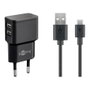 Goobay Cable de carga 12W negro