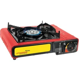 Rothenberger GOURMET RS 220 Estufa de gas 2000 W Roja y negra
