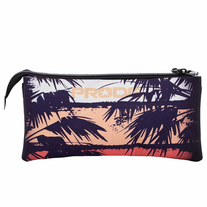 Pro-Dg HS Sun Estuche Portatodo Triple, 3 Compartimentos con Cremallera, Multicolor, 11 x 23 x 7 cm, 1.60 L