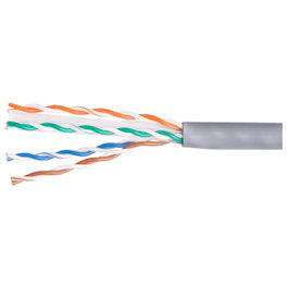 Equip Cable de red Cat6 U/UTP 100m Gris