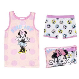 Pijama Infantil Minnie Mouse Rosa