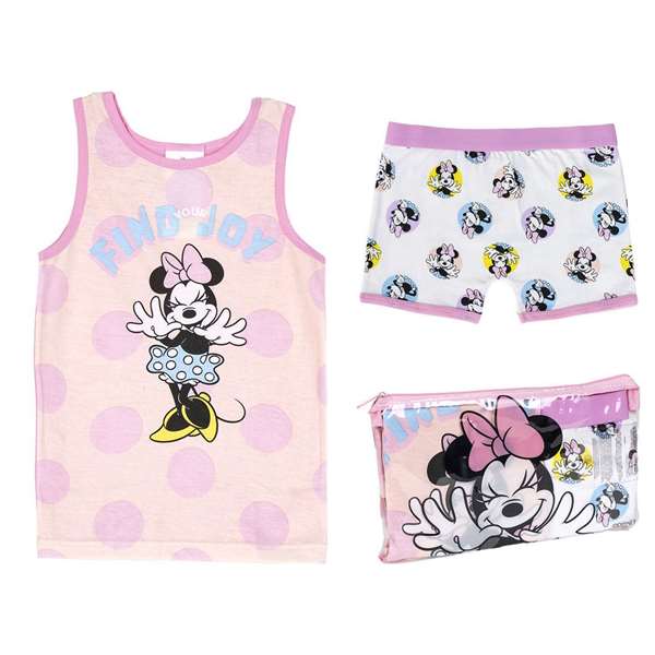 Pijama Infantil Minnie Mouse Rosa 2 Años Pijama Infantil Minnie Mouse Rosa 2 Años