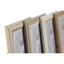DKD Home Decor Set de 4 Marcos para Fotos Multicolor 15x20 cm