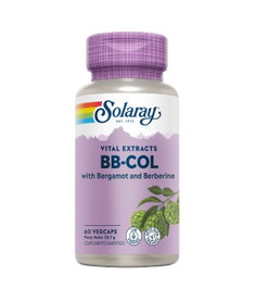 Solaray BB - COL (Bergamota y Berberina) 60 cápsulas vegetales