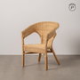 Silla Natural Ratán Salón 60 X 58 X 80 cm
