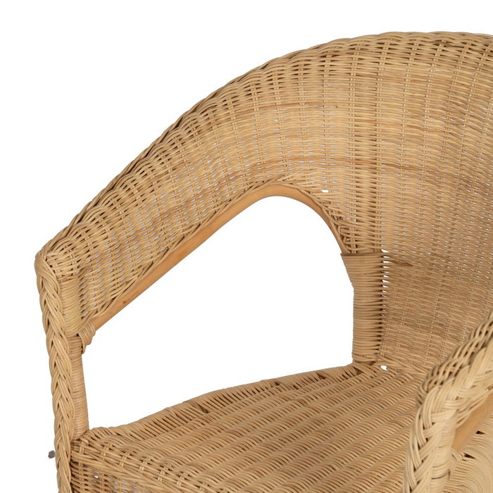 Silla Natural Ratán Salón 60 X 58 X 80 cm