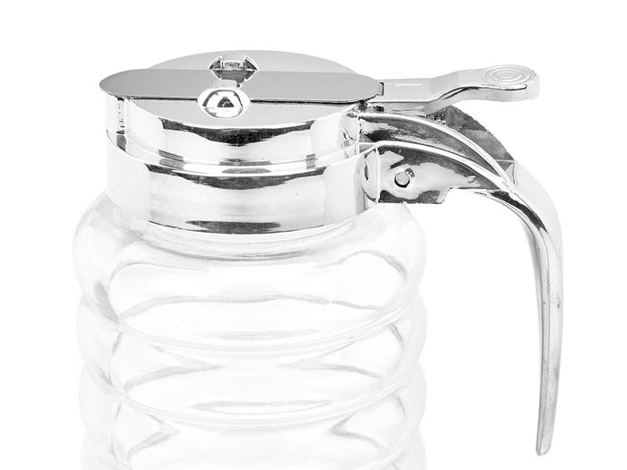 Vivalto Dispensador de Vidrio Redondo 280 ml Transparente 10x7x12.8 cm (Set de 24)