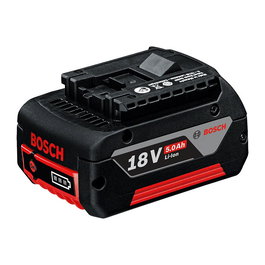Bosch Batería GBA 18V 5.0Ah Professional - Litio-ion 5Ah 18V - Negro y Rojo