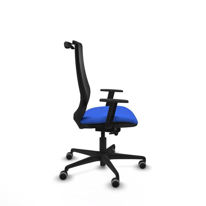 PIQUERAS Y CRESPO Silla de oficina Mardos con mecanismo Sincro/Traslack, Azul y Negro PIQUERAS Y CRESPO Silla de oficina Mardos con mecanismo Sincro/Traslack, Azul y Negro