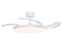 Argon Ventilador de Techo 3 Aspas Plegables Blanco 48x28 cm con Luz y Mando