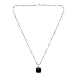 Boss Collar para Hombre de Acero Inoxidable 55cm Gris