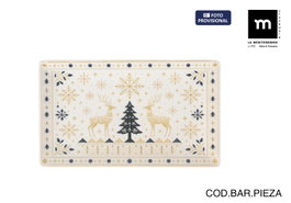 La Mediterranea Fuente Rectangular Rudolph Elite Brillo