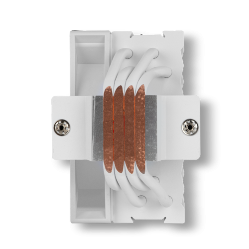 NOX Hummer R-400 Blanco Ventilador de CPU 12 cm PWM 235W TDP